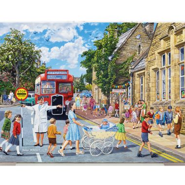 Gibsons The Lollipop Lady Jigsaw Puzzle - 1000 Piece