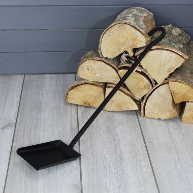 Mansion Fireside Cast Iron Shovel, 55cm - Black