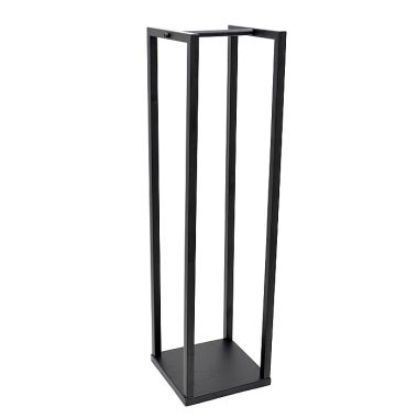 Mansion Tall Log Holder Frame, Medium – Black