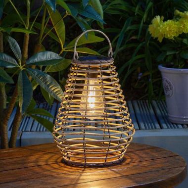 Smart Garden Maris Rattan LED Lantern