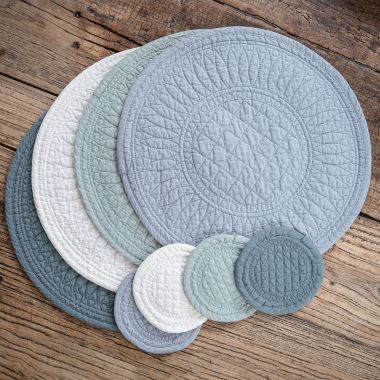 Mary Berry Signature Cotton Placemat - Sea Green