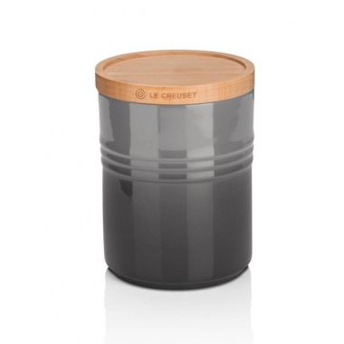 Le Creuset Stoneware Storage Jar, Medium - Flint