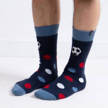 Totes Men's Original Toastie Slipper Socks - Football