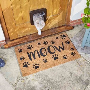 Smart Garden Meow Doormat - 45cm x 75cm