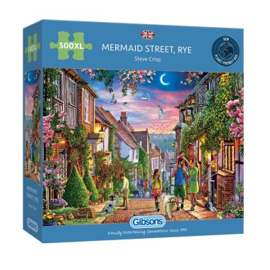 Gibsons Mermaid Street, Rye Jigsaw Puzzle - 500XL Pieces