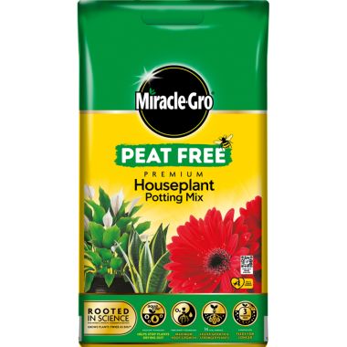  Miracle-Gro Peat Free Houseplant Potting Compost – 10L