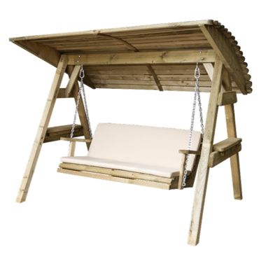 Zest Outdoor Living Miami Swing Seat with Seat Pads