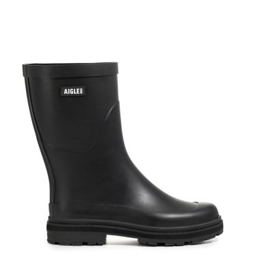 Aigle Women's Rain Mid Height Wellington Boots - Noir