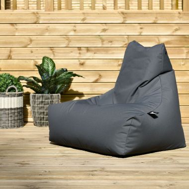 Extreme Lounging B-Bag Outdoor Beanbag, Mighty - Grey