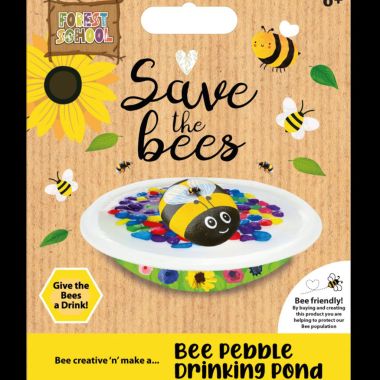 Save The Bees - Mini Bee Pebble Drinking Pond 