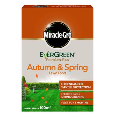 Miracle-Gro Evergreen Premium Autumn and Spring Lawn Food - 100m²