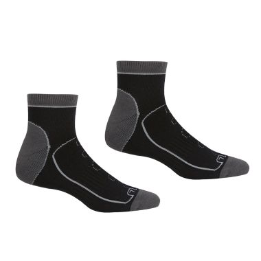 Regatta Men’s Samaris Trail Socks, Pack of 2 – Black