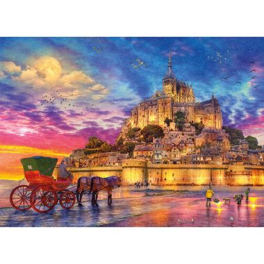  Gibsons Mont Saint-Michel Jigsaw Puzzle - 1000 Piece