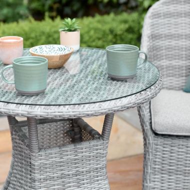 LG Outdoor Monte Carlo 2 Seater Garden Furniture Bistro Set