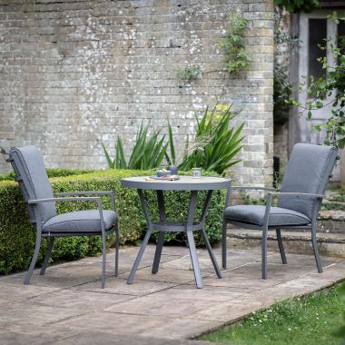 LG Outdoor Monza 2 Seater Garden Furniture Bistro Set