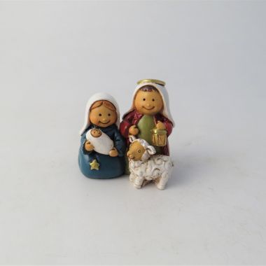 Christmas Nativity Ornament - Joseph, Mary & Baby Jesus