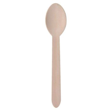 Natural Bamboo Eco Friendly Spoons - Pack of 20