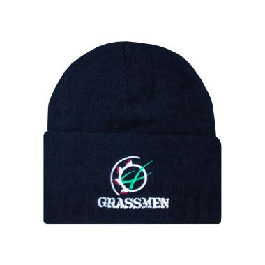 Grassmen Beanie Hat - Navy