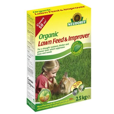 Neudorff Organic Lawn Feed & Improver – 50m²