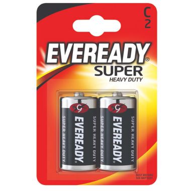 Eveready Super 2C - 2 Pack 