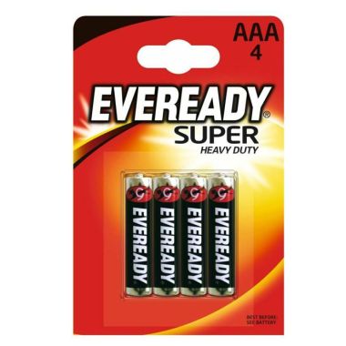 Eveready Super AAA - 4 Pack 
