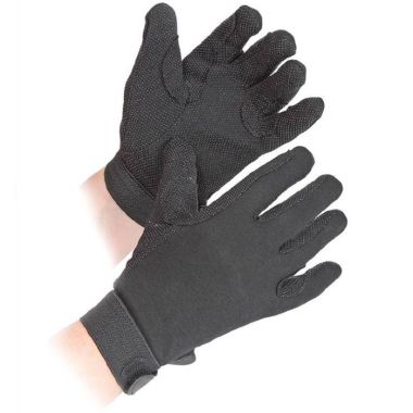 Shires Newbury Riding Gloves - Black