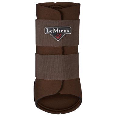 LeMieux Grafter Brushing Boots, Set of 2 - Brown