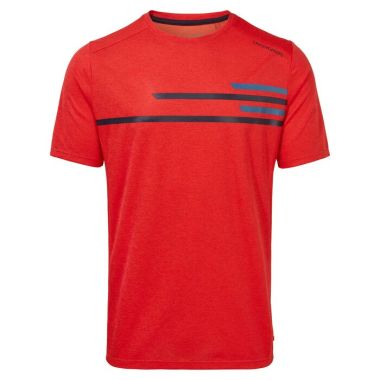 Craghoppers Men’s NosiLife Pro Active Short Sleeved T-shirt – Lava Red