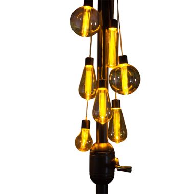 NOMA 7 Fit & Forget Parasol Cluster LED Bulbs - Amber