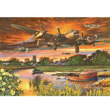 House Of Puzzles The Panmure Collection MC433 On A Wing & A Prayer Jigsaw Puzzle - 1000 Piece