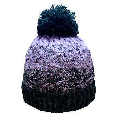 Women's Orkney Waterproof Cable Knit Hat - Lilac