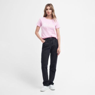  Barbour Women's Otterburn T-Shirt - Mallow Pink