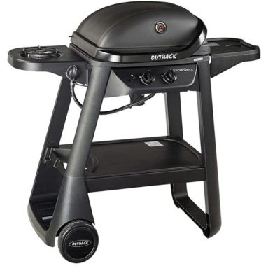 Outback Excel Onyx 2 Burner Gas Barbecue with Free Regulator