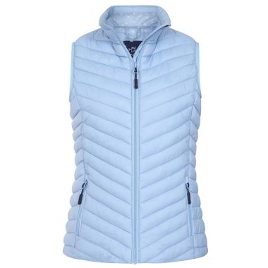 Lazy Jacks Women's Packable Quilted Gilet - Sky