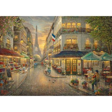 Gibsons Paris Cafe Jigsaw Puzzle - 1000 Piece