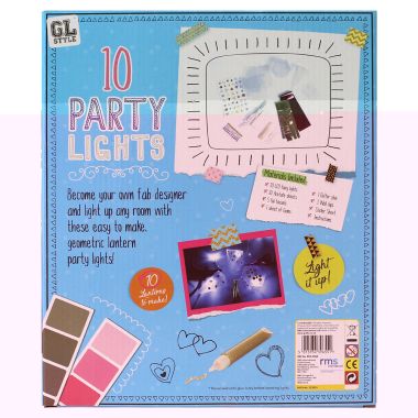 Grafix GL Style Party Light Decorating Kit