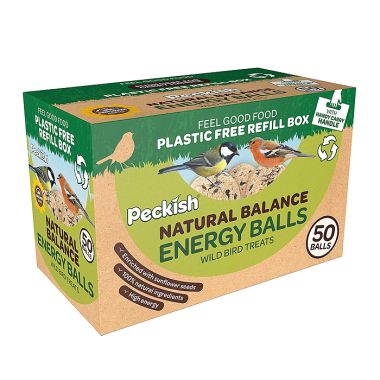 Peckish Natural Balance 50 Energy Balls – Pack of 50