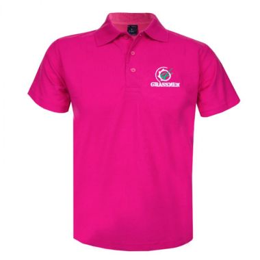 Grassmen Polo Shirt - Pink