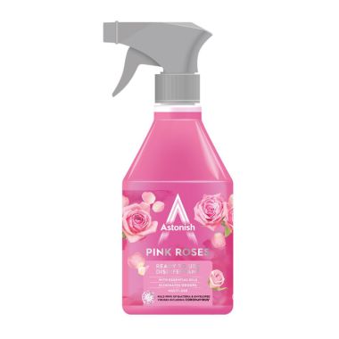 Astonish Pink Roses Ready To Use Disinfectant - 550ml