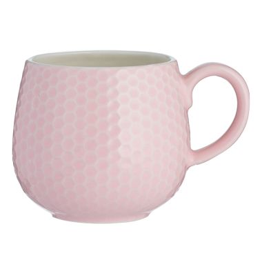 Mason Cash Embossed Honeycomb Mug – Pink