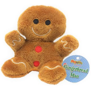 Plush Gingerbread Man Figure - 10cm