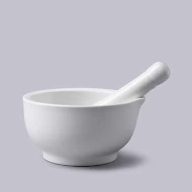 Porcelain Pestle And Mortar - 11cm