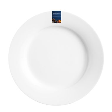 Price & Kensington Simplicity Rim Dinner Plate - 27cm
