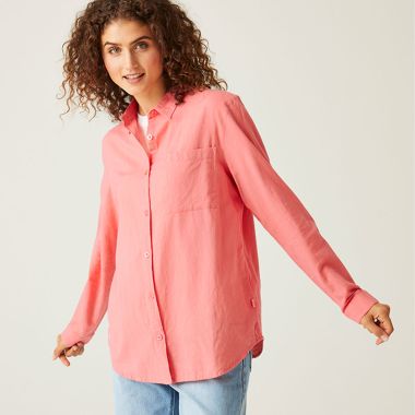 Regatta Women's Primevere Long Sleeved Shirt - Shell Pink