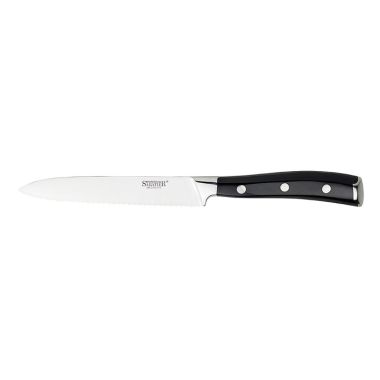 Professional Sabatier Serrated Utility Knife - 12cm/4.5inch
