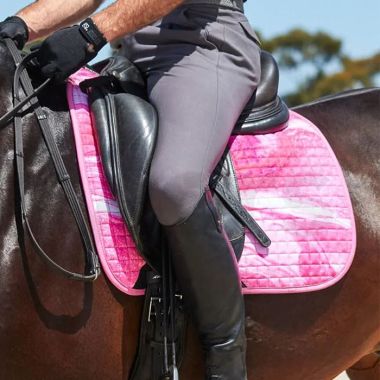 Weatherbeeta Marble All Purpose Saddle Pad – Pink