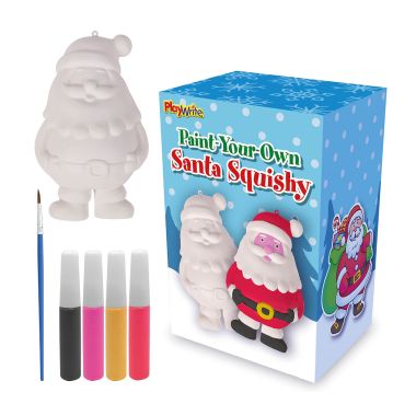 Paint Your Own Santa Squishy