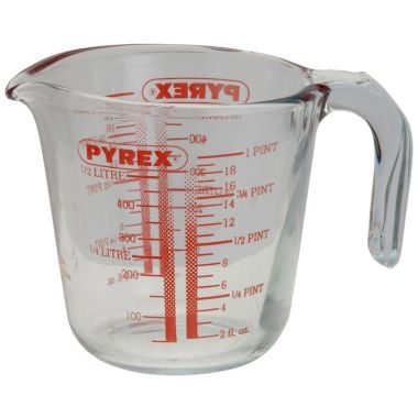 Pyrex Classic Glass Measuring Jug - 0.5 Litre