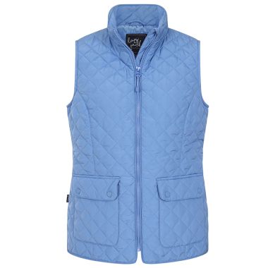 Lazy Jacks Women's Quilted Gilet - Sapphire