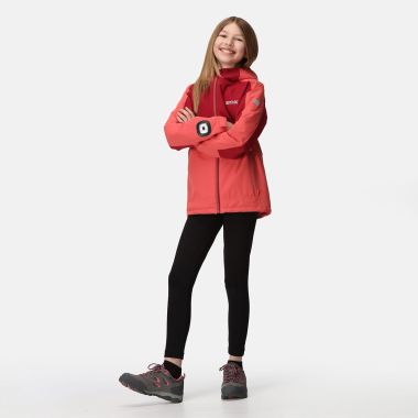 Regatta Children's Beamz III Jacket - Mineral Red/Rumba Red